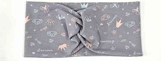 Повязка для девочки с принтом Принцесса Киев