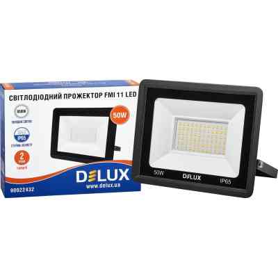 Прожектор Delux FMI 11 LED 50Вт 6500K IP65 (90022432) Винница