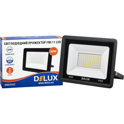 Прожектор Delux FMI 11 LED 50Вт 6500K IP65 (90022432) Вінниця - фото 2