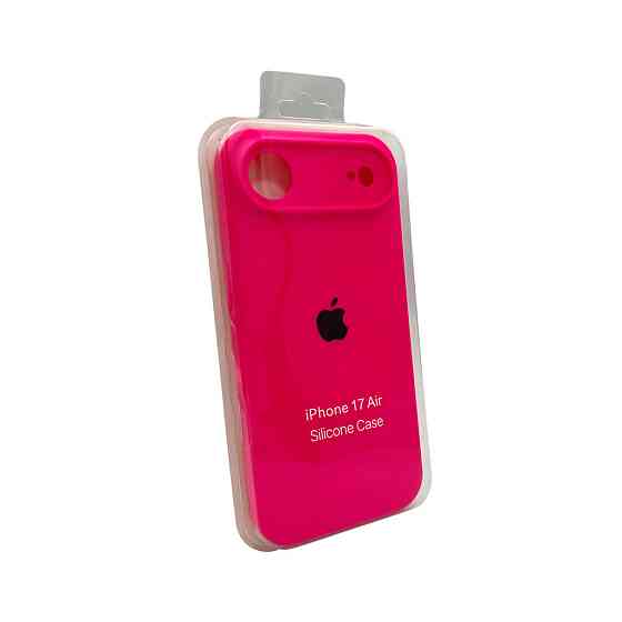 Чохол для смартфона Silicone Full Case AA Camera Protect for Apple iPhone 17 Air 23,Shyny Pink Київ