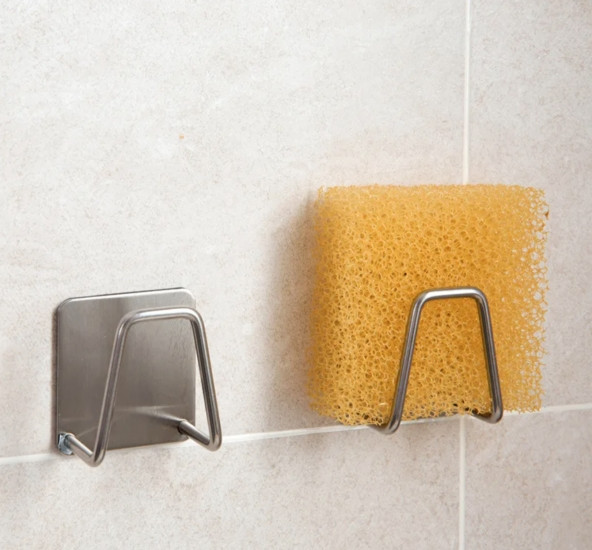 Набор из 2-х держателей для кухонной губки и мелочей металические Винница - изображение 3