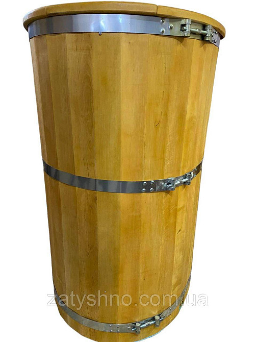 Купиль 120*80*130 с ольхи и крышкой Киев - изображение 7