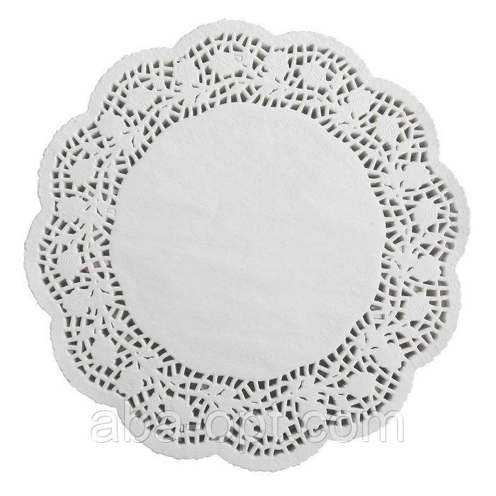 Серветки ажурні паперові круглі Ø 36 см ( 100 шт) Одеса - фото 1