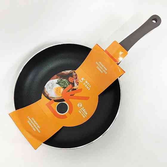Сковороди без масла WELL, Кулінарна сковорода з антипригарним покриттям, Сковорода з товстим дном XJ-96 Івано-Франківськ