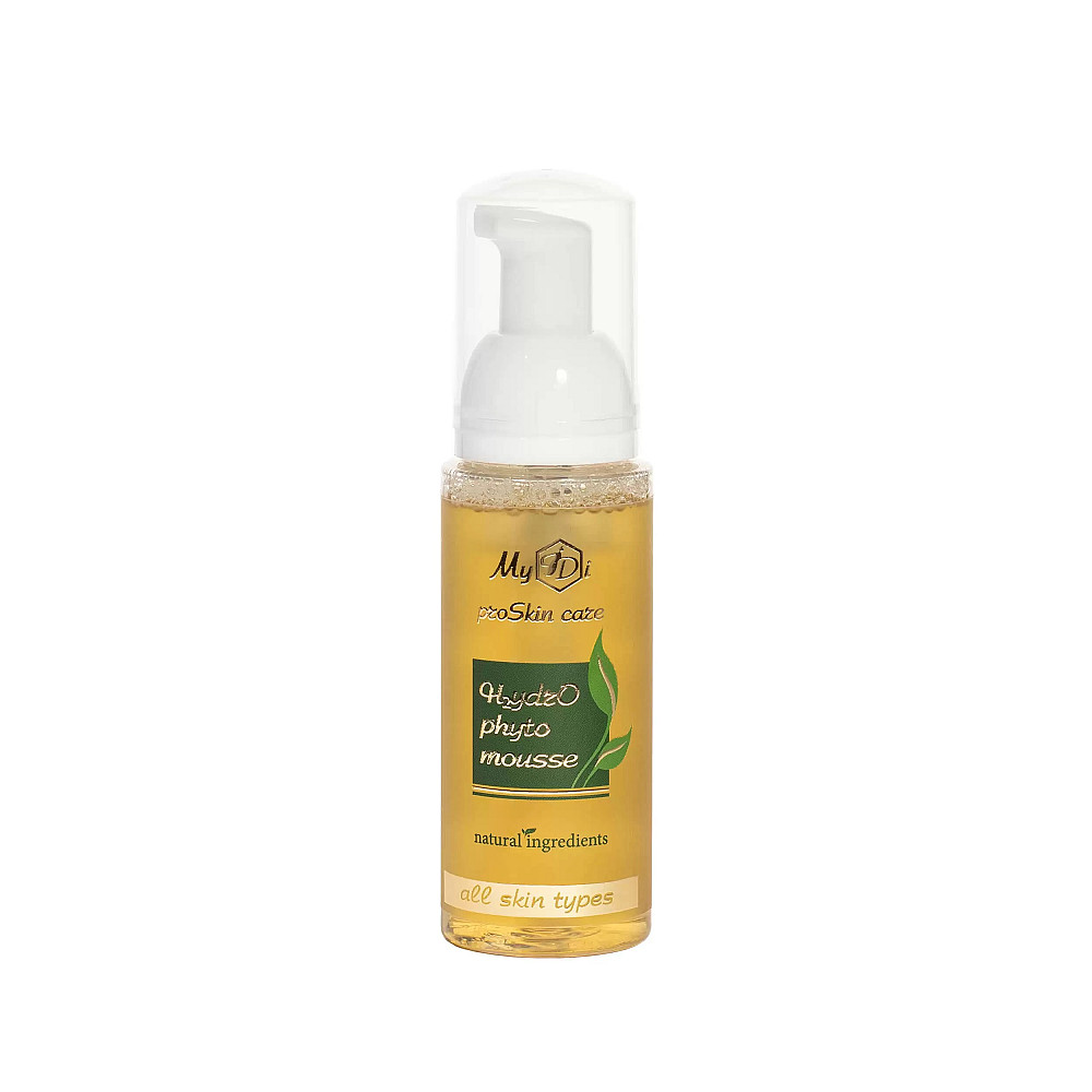 Очищаючий зволожуючий мус для всіх типів шкіри H2ydrO phyto mousse (мініатюра) MyIDi 80 мл Київ - фото 1
