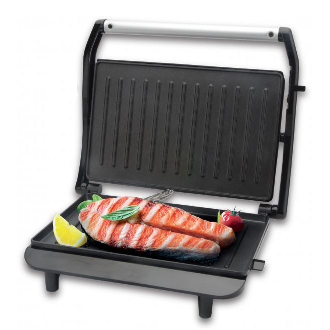 Настільний гриль для гамбургерів електричний Magio, Електрогри для м'ясних страв Грильниця стейків EB-90 Львів - фото 10