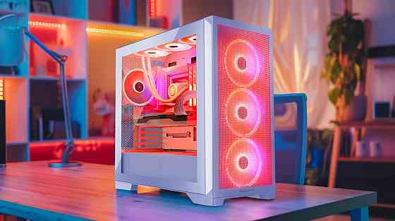 Корпус Modecom VOLCANO EXPANSE S ARGB 4x140mm fans MIDI USB 3.0x2+TYPE-C WHITE без БЖ ATX Вінниця