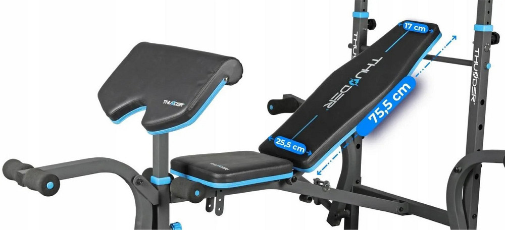 Багатофункціональна тренажерна лава VIGOR-B THUNDER Київ - фото 3