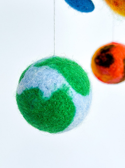 Дитячий мобіль на ліжечко «Космічний» Київ - фото 9