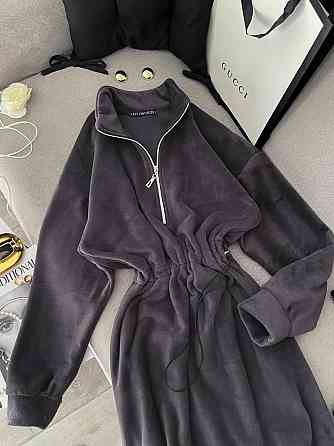 Жіноча тепла повсякденна сукня двосторонній  Polar фліс Одеса