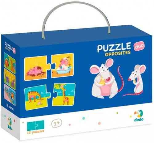 Дитячі пазли Протилежності DoDo 300151, 24 елемента Вінниця