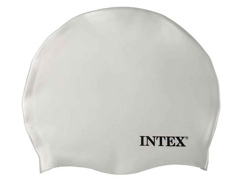 Шапочка для плавания белый от 8-ми лет силикон арт.55992 ТМ INTEX Киев - изображение 1