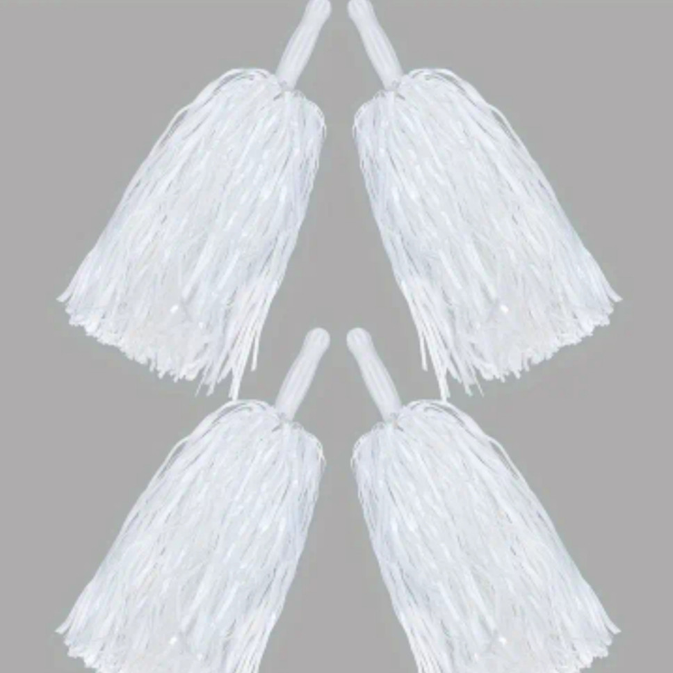 Помпоны для черлидинга белый 2 шт. Киев - изображение 3