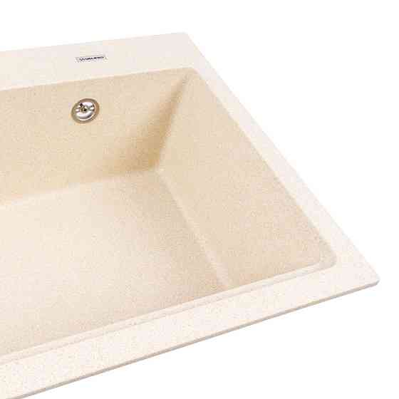 Гранітна мийка для кухні VALESO NIKA 7545 матова Пісок Коломыя