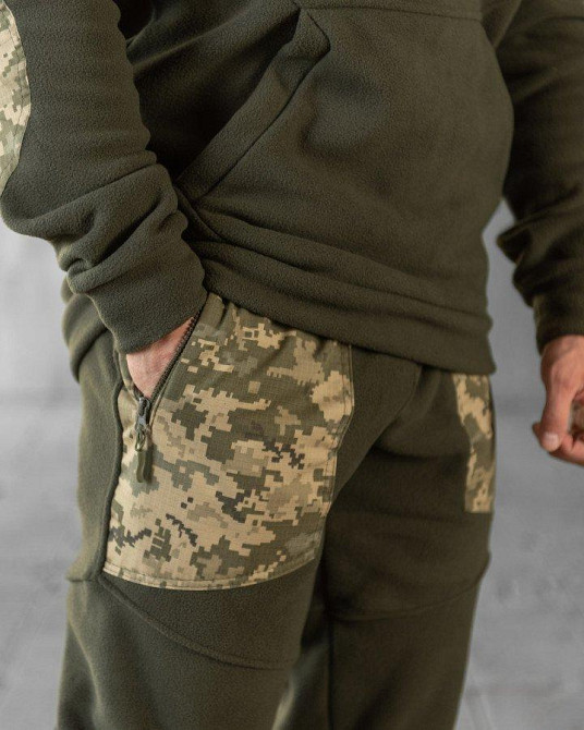 Флисовый спортивный костюм oblivion TARANTUL олива ВТ0598 Одесса - изображение 8