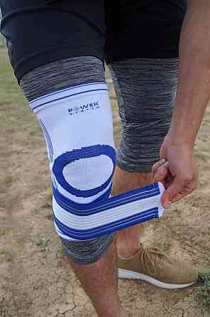 Наколінник Power System PS-6008 Knee Support Pro Blue/White (1шт.) L/XL Київ