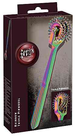 Колесо Вартенберга - Fetish Collection Rainbow Triple Pinwheel Sex Aura Київ
