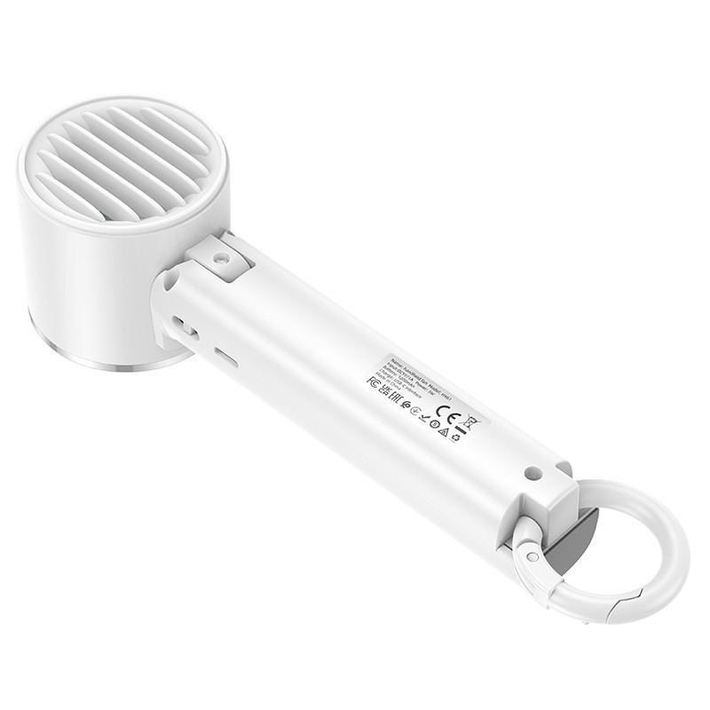 Складний вентилятор HOCO HX61, 1200 mAh, білий Київ - фото 7