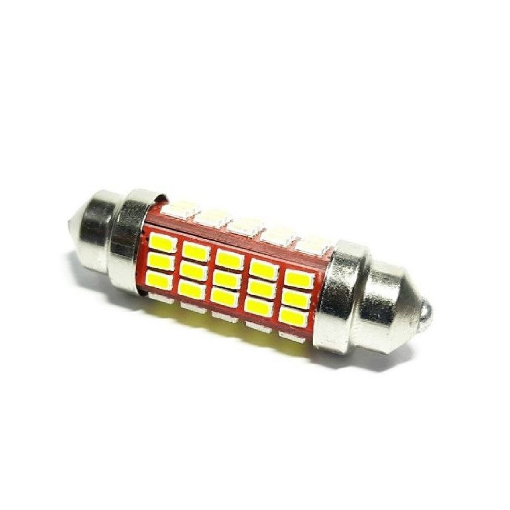 Светодиодная лампа StarLight T11 60 SMD Festoon SV8.5 (C5W/C10W) WHITE 41mm 12V Харьков - изображение 1