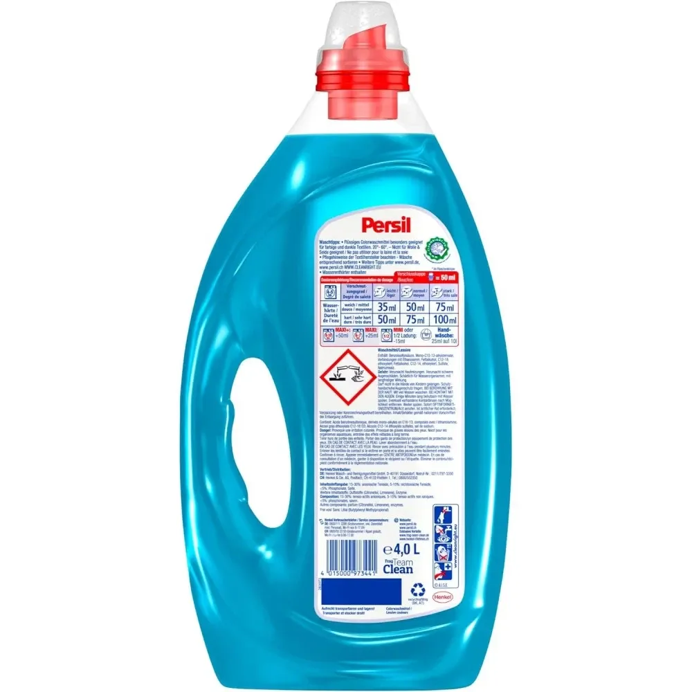Гель для стирки Persil Color Kraft-Gel, 80 стирок, 4 литра Киев - изображение 2