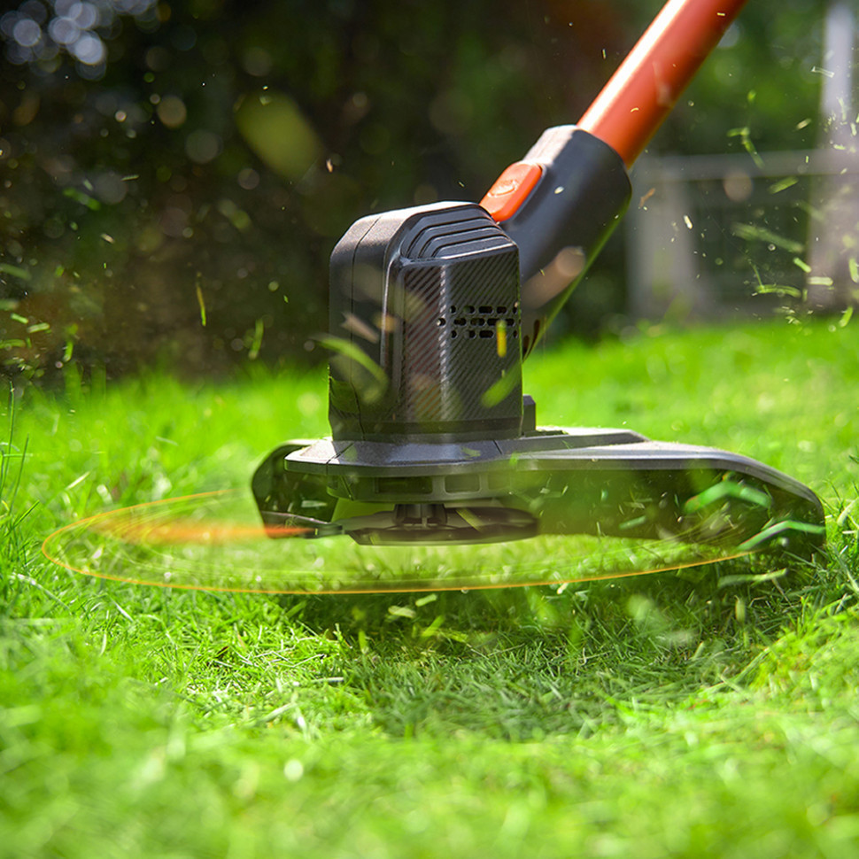 Аккумуляторная газонокосилка триммер Litheli, питание от павербанка (УМБ Litheli Power Bank 20000 mAh, 45W, 2А Киев - изображение 4