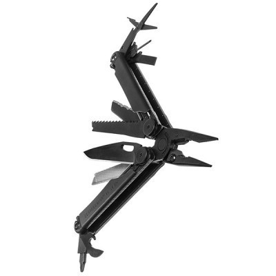Мультитул Leatherman WAVE PLUS BLACK, синтетический чехол, карт. коробка (832526) Винница - изображение 8