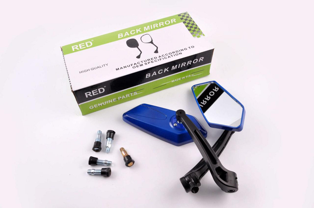 Зеркала многоугольные mod:201, 8/10mm (синие) Мукачево - изображение 1