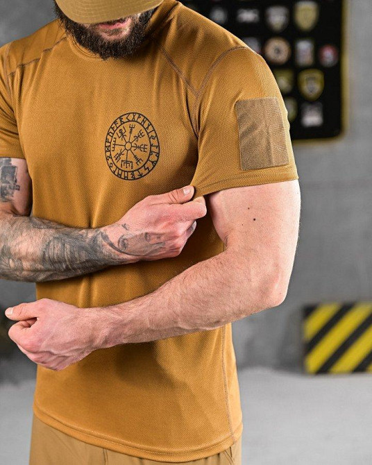 Тактична потовідвідна футболка OBLIVION руни ДЛ7019 Одеса - фото 4