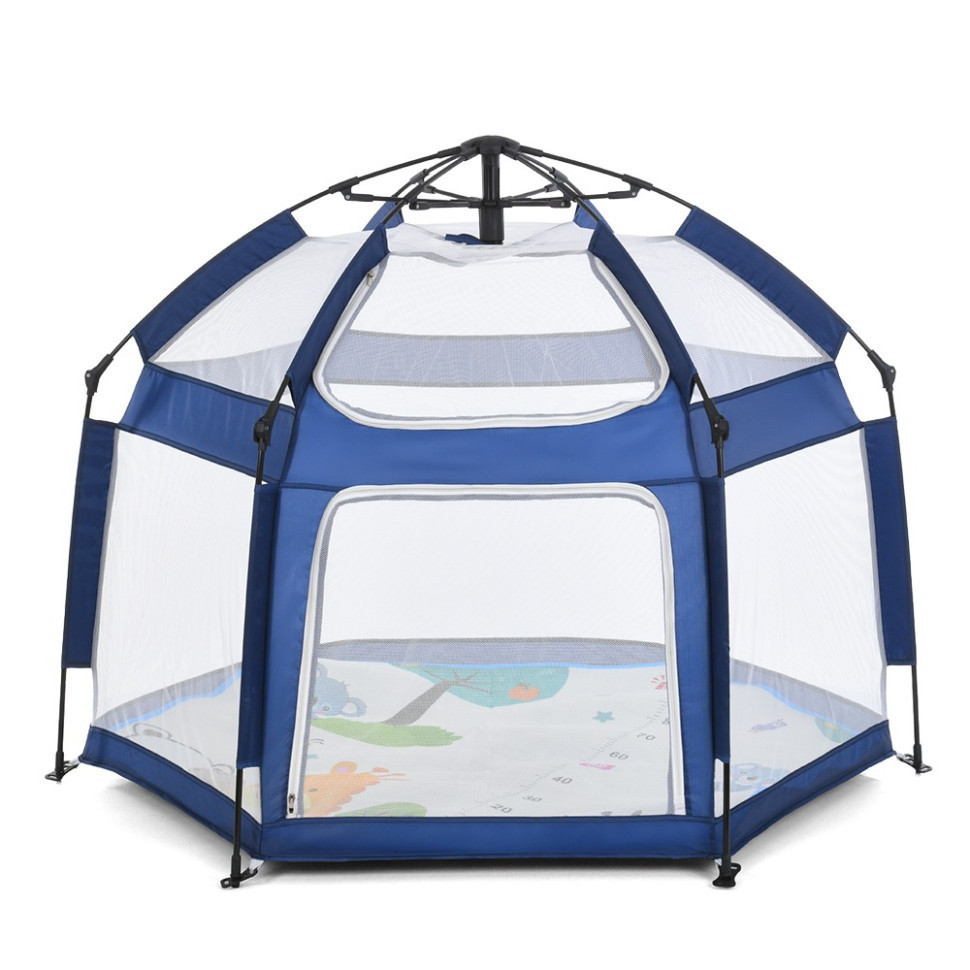 Детский манеж MR 1512 Sapphire Blue 146×127×110 см Винница - изображение 1