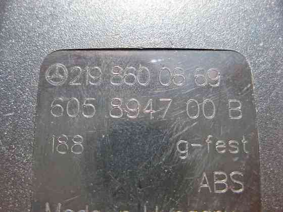 Mercedes-Benz  A2198600669 Замок - засувка заднього правого ременя безпеки CLS C219 Одеса