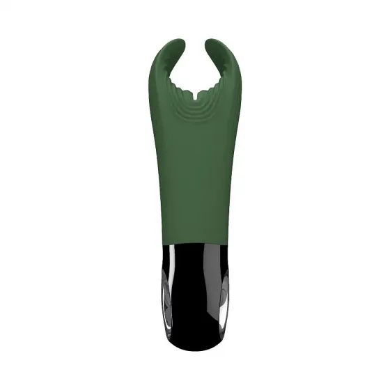 Вібратор для пеніса Fun Factory MANTA moss green/black, підходить для парних ігор Львів