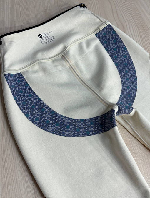 Лосины женские Kenalin W18 клеш утепленные с флисом пуш ап черные, черный, 2XL Киев - изображение 2