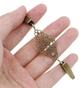 Брошь зажим для одежды винтажная Киев - изображение 1