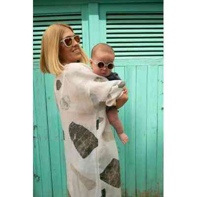 Дитячі сонцезахисні окуляри Suavinex ADULT, напівкругла форма, бежеві (308554) Вінниця