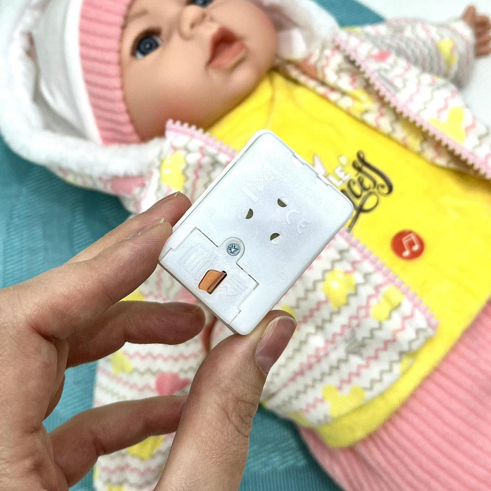 Кукла-пупс м'яконабивна з соскою та звуковими ефектами укр мова 42см Вид 1 (M 5919 I UA) Чернігів - фото 7