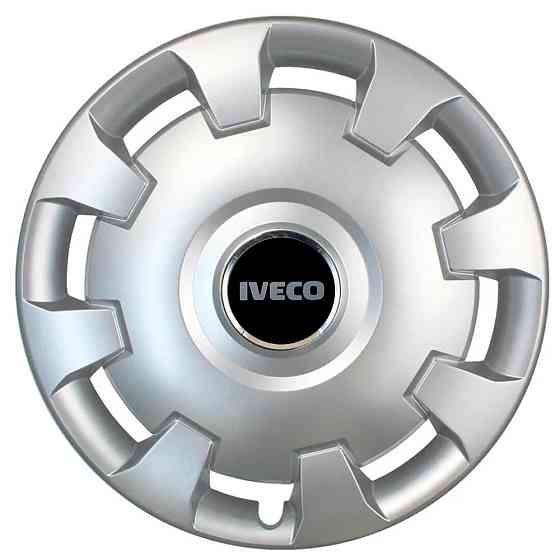 Автомобільні модельні ковпаки R15 Iveco 303 4шт, SJS, сріблясті Київ
