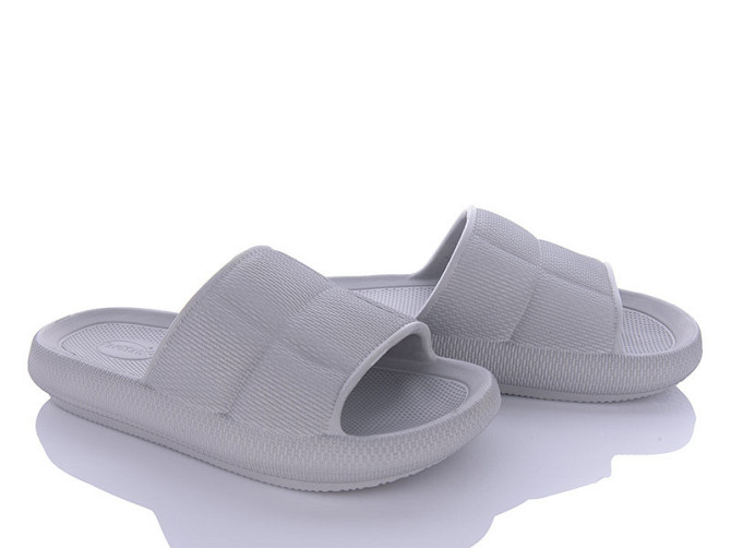 Жіночі шльопанці пінка foam сірий Київ - фото 5