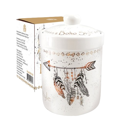 Ємність для сипучих продуктів Boho style 920мл S&T 6923-20 Житомир - изображение 1