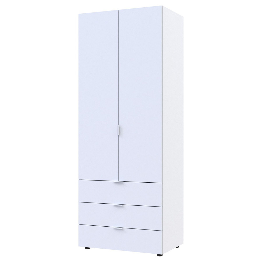 Шафа розпашна для одягу Doros Гелар 77,5х49,5х203,4 см Білий (DRS-011103) Львів - фото 1