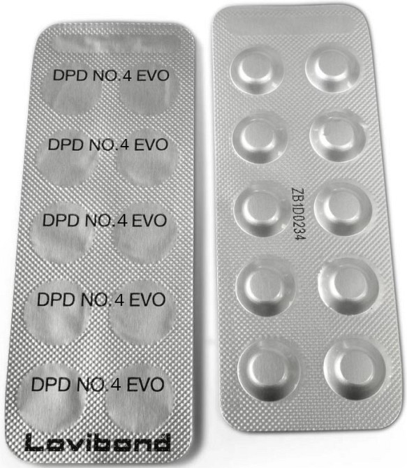 Таблетки для фотометра Lovibond DPD No4 EVO (общий хлор) Киев - изображение 1