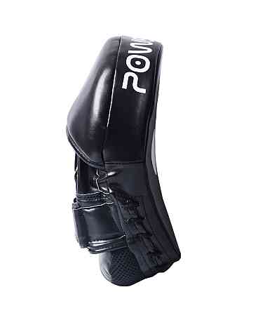 Лапи боксерські PowerPlay 3041 Чорні PU [пара] Луцк