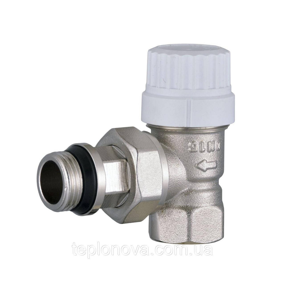 Кран радиаторный угловой Q PROFESSIONAL  1/2″ NV-QP5007  под ключ с уплотнителем Черновцы - изображение 1