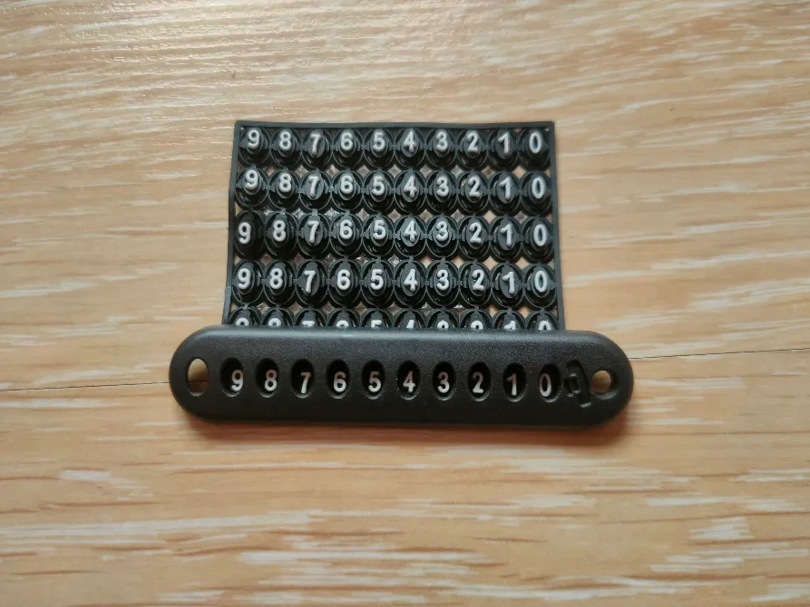 Брелок для ключів з номером телефону Київ - фото 8