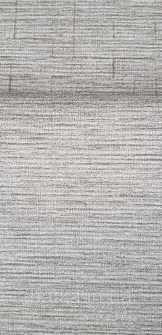 Шпалери вінілові на флізеліні Rasch Golden Hour метрові тонка смужка соломка під тканину темно-сірі Київ - фото 4