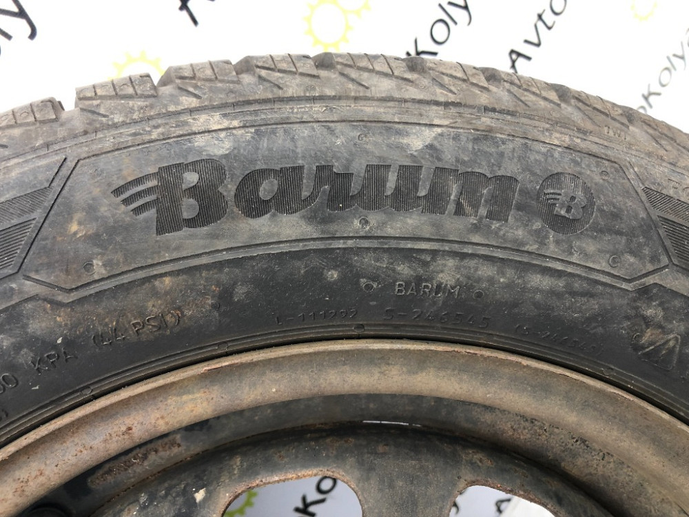 Диск з зимовою шиною 185/60 R14 Barum Polaris 5 Ford Fusion Ковель - фото 4