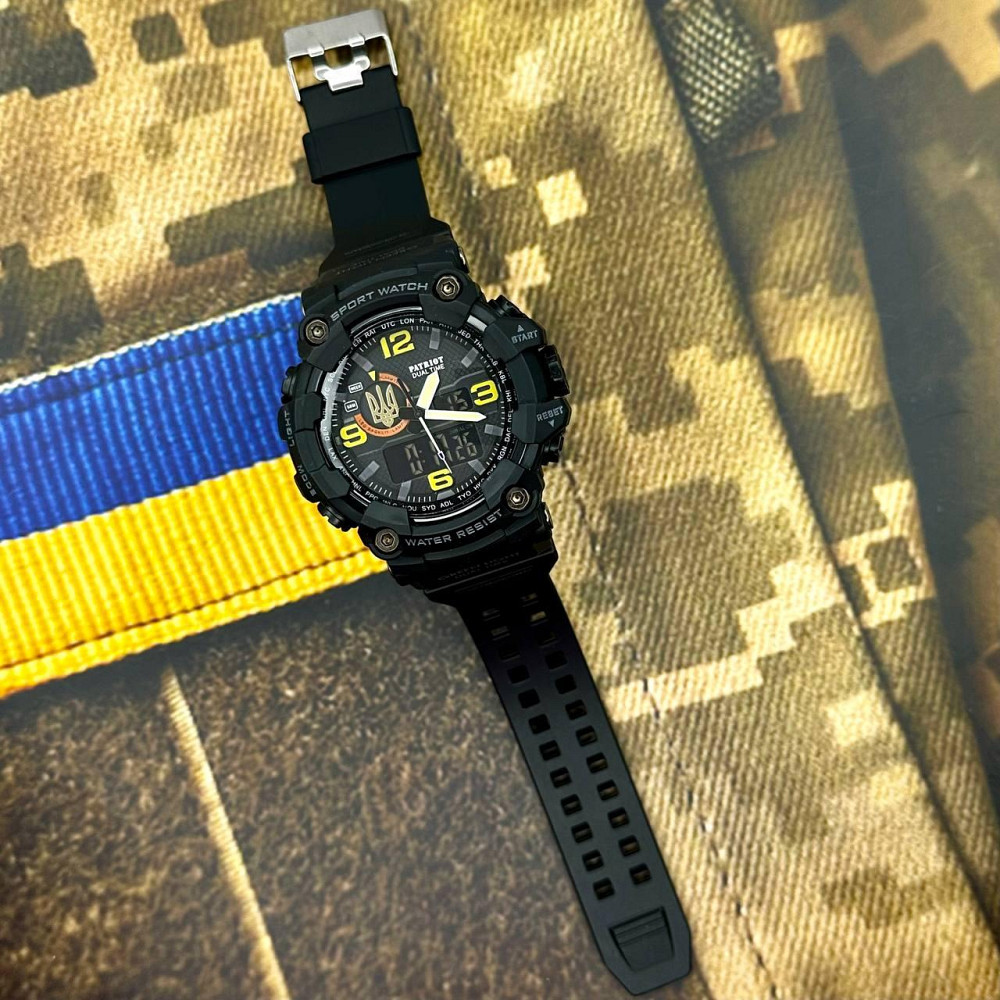 Patriot 002BKUAGD Тризуб золото Чорні + Коробка. SBR Київ - фото 2
