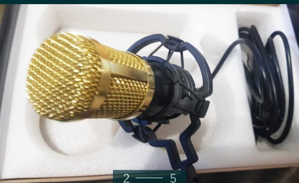 Микрофон студийный конденсаторный, Для стримов,записи треков! Киев - изображение 2