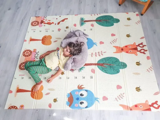 Детский развивающий двусторонний термо коврик 180*150 Коломыя