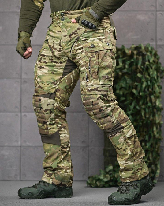 Штурмові тактичні штани tomahawk tactical мультикам ВТ6740 Одеса - фото 5