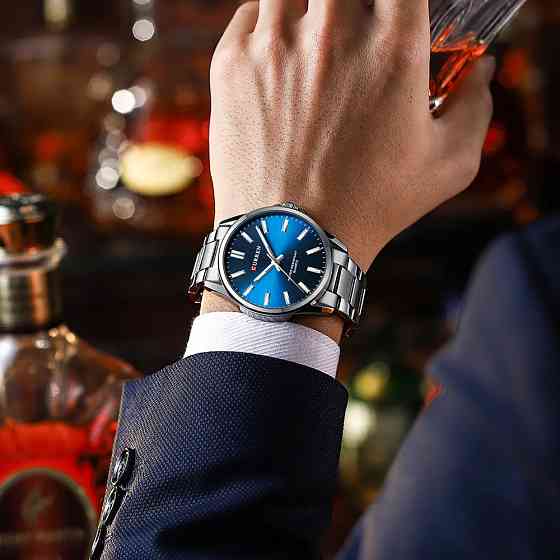 Curren 9090 Silver-Blue SBR Київ